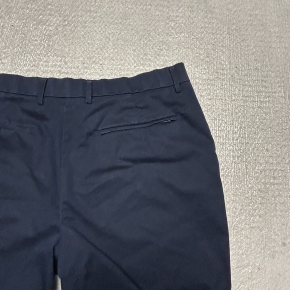 Banana Republic Shorts Mens‎ Size 36* Aiden Blue Chino Stretch Casual - Picture 4 of 12